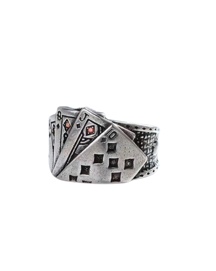 Poker Ring With Adjustable Opening