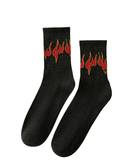 Fire Magic Simple Long Socks 2 Pairs