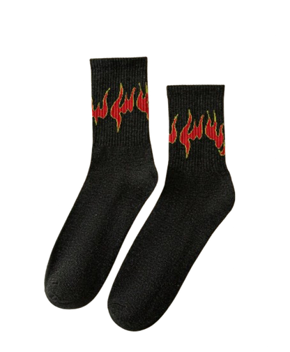 Fire Magic Simple Long Socks 2 Pairs