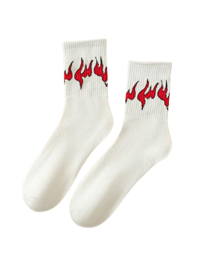 Fire Magic Simple Long Socks 2 Pairs