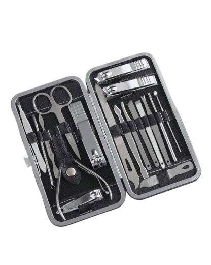 19PCS Stainless Steel Grooming Set