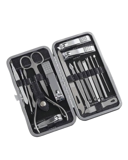 19PCS Stainless Steel Grooming Set