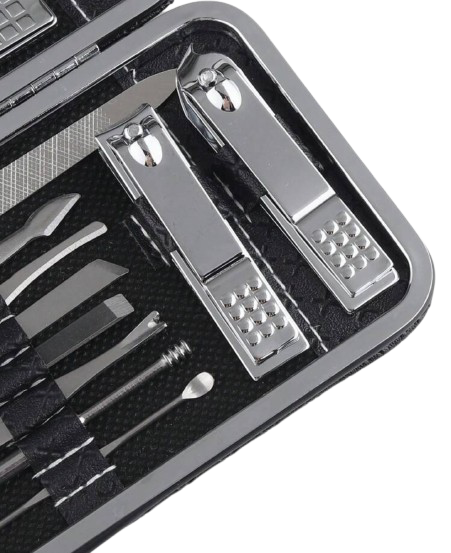 19PCS Stainless Steel Grooming Set