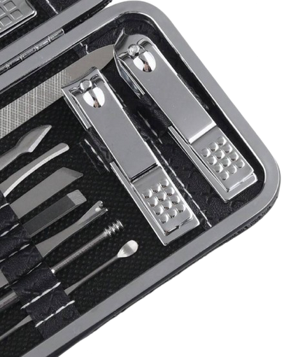 19PCS Stainless Steel Grooming Set