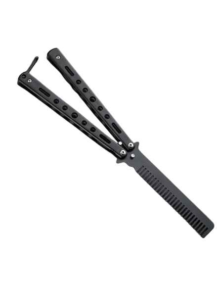 Butterfly Comb, Collapsible Butterfly Training Knife